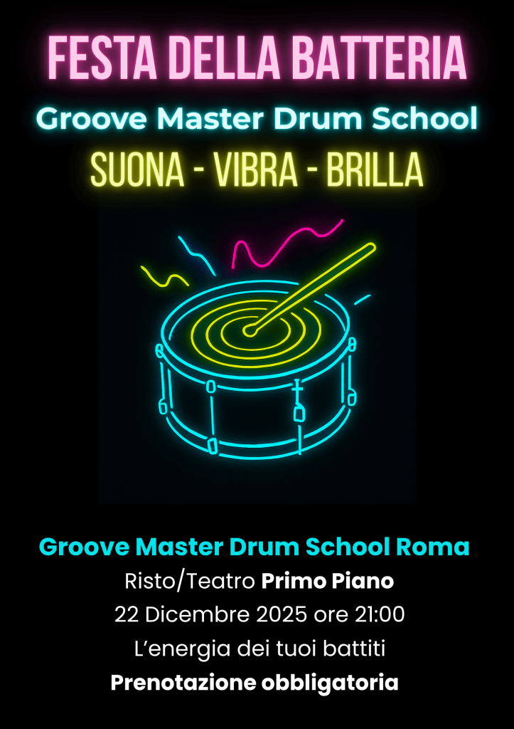 festa della batteria 22 dicembre 2025